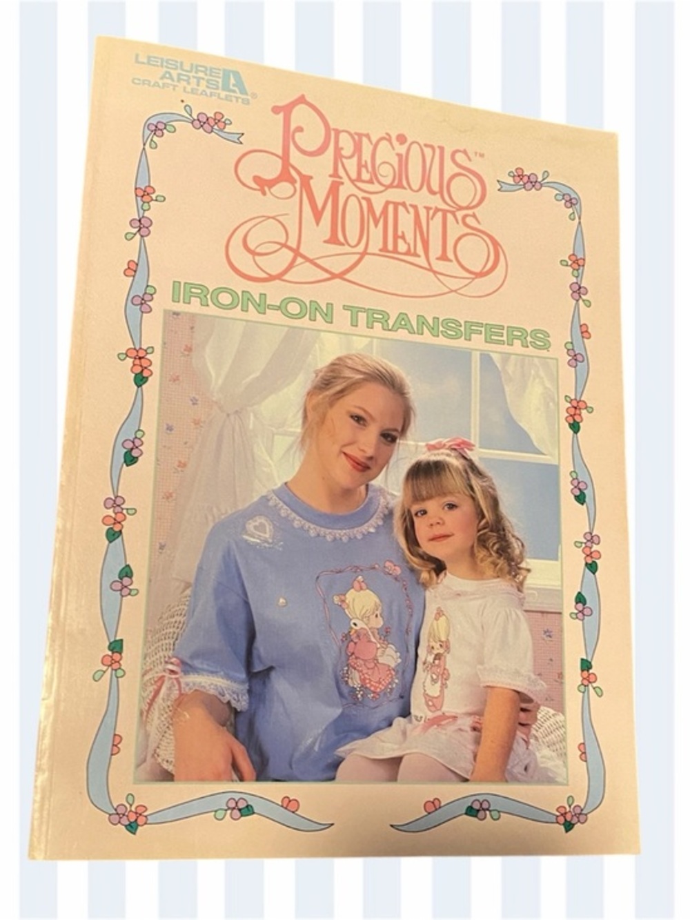 Vintage 1996 ‘Precious Moments’ Iron-On Transfers Book Retro Sewing Arts Crafts